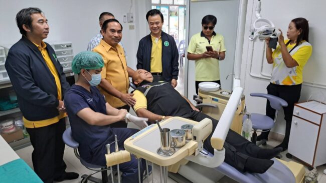 ราชบุรี : องค์การบริหารส่วนตำบลหนองกลางนา เปิดห้องทันตกรรมโรงพยาบาลส่งเสริมสุขภาพ