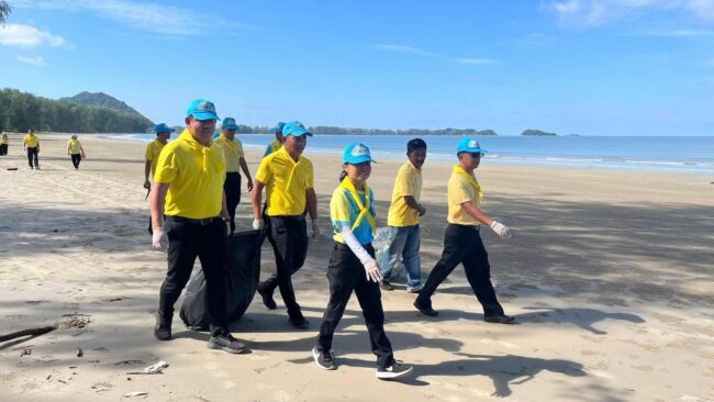 กระบี่ : เกาะลันตา หมู่เกาะแห่งความสุข พช.เกาะลันตา เข้าร่วมกิจกรรมจิตอาสา เนื่องในโอกาสวันปิยมหาราช