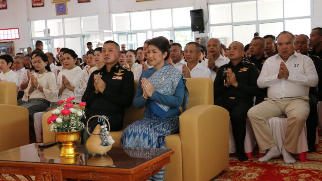 อุดรธานี : แม่ทัพภาคที่ 2 เป็นประธานในพิธีงานทอดกฐินสามัคคี ประจำปี 2567 ณ วัดป่าศรีคุณาราม