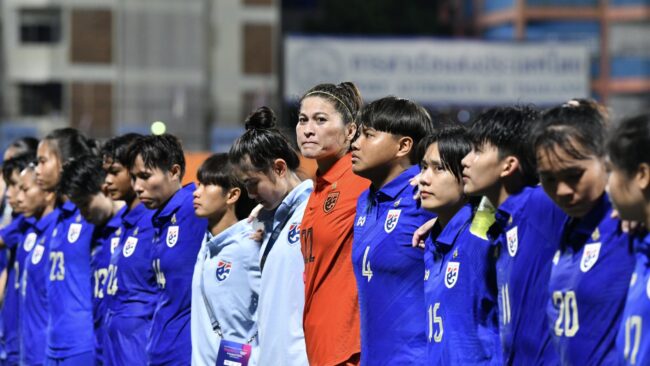 22 นักเตะสาวไทย เตรียมอุ่นเครื่อง เม็กซิโก-เวเนซูเอลา