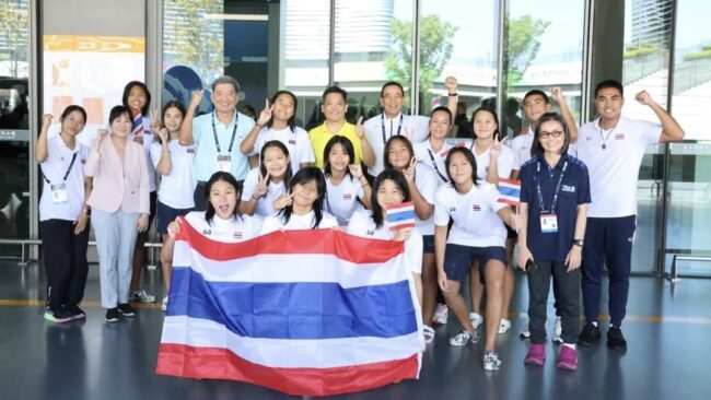 โปโลน้ำหญิงยู18ไทย กระหึ่มโลกอีกครั้ง