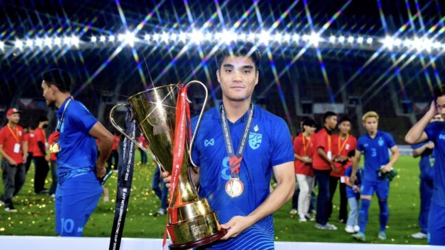 ทีมชาติไทย แต่งตั้ง พีรดนย์ ทำหน้าที่กัปตันทีม ชุดอุ่นเครื่องพบกับ เลบานอน และ สปป.ลาว