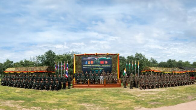 การฝึกผสมกองทัพบกไทย ร่วมกับ กองทัพบกอินเดีย รหัส MAITREE 2024