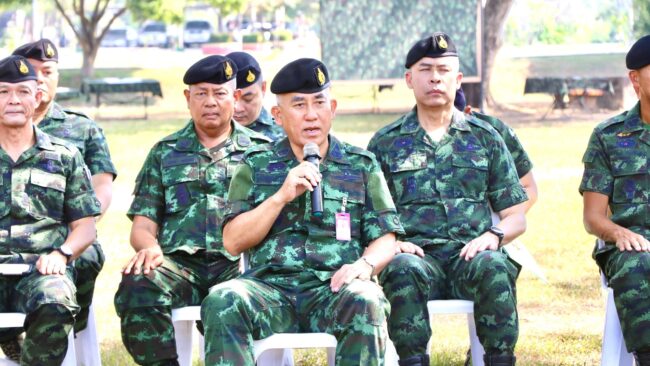 พิษณุโลก : แม่ทัพภาคที่ 3 ตรวจเยี่ยมหน่วยฝึกทหารใหม่ พร้อมเปิดโอกาสที่จะก้าวเข้าสู่การเป็นทหารอาชีพในอนาคต