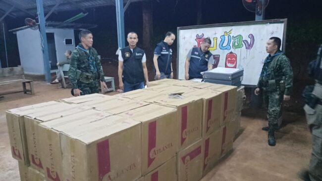 สรุปผลการปราบปรามการลักลอบนำเข้าสินค้าผิดกฎหมาย ในพื้นที่กองทัพภาคที่ 3 (1 – 31 ตุลาคม 2567)