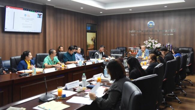 นครสวรรค์ : นายก อบจ. ประชุมคณะกรรมการบริหารแผนงานร่วมทุนสนับสนุน การสร้างสุขกาวะ ครั้งที่ 6/2567