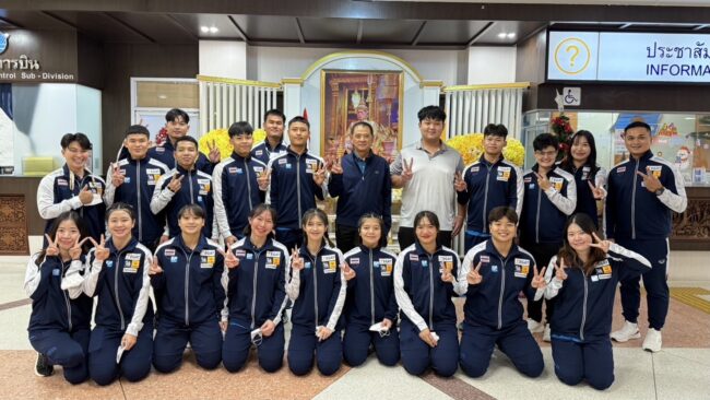 นักยกน้ำหนักไทยรุ่นเล็ก เดินทางไปชิงชนะเลิศเอเชีย ที่กาตาร์