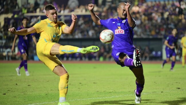 BRUTD NEWS : บิสโซลี กดแฮตทริก ปราสาทสายฟ้า บุกชนะ ปูม่วงมหาหาฬ 5-0 ฉลุยสู่รอบ 16 ทีม ช้าง เอฟเอคัพ