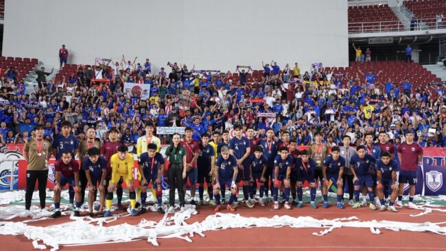 ขอบคุณทุกสโมสร เสียดายชวดแชมป์ แต่ดีใจเห็นแฟนบอลเกือบ 47,000 คน