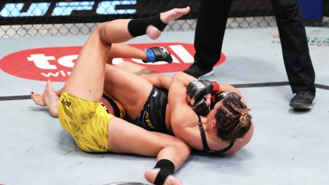 เดิร์น ใส่อาร์มบาร์ล้างตา ฮิบาส ยก 3 ศึก UFC FIGHT NIGHT ประเดิมปี 2025