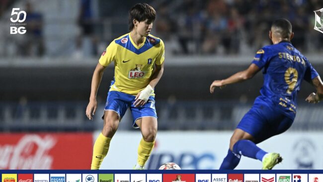 BG UPDATE : บีจีพียู บุกเสมอ ระยอง เอฟซี 1-1 ศึกไทยลีก 1