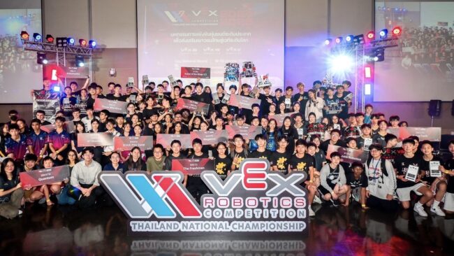 สุดยอด! เยาวชนไทย 8 ทีม คว้าแชมป์มหกรรมแข่งขันหุ่นยนต์ครั้งยิ่งใหญ่