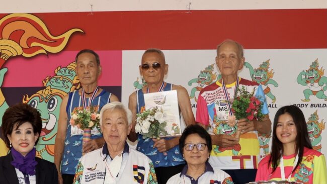 อายุแค่ตัวเลข คุณตาสว่าง วัย 105 ปี คว้า 2 ทอง กรีฑา “ไทยแลนด์ โอเพ่น มาสเตอร์เกมส์”