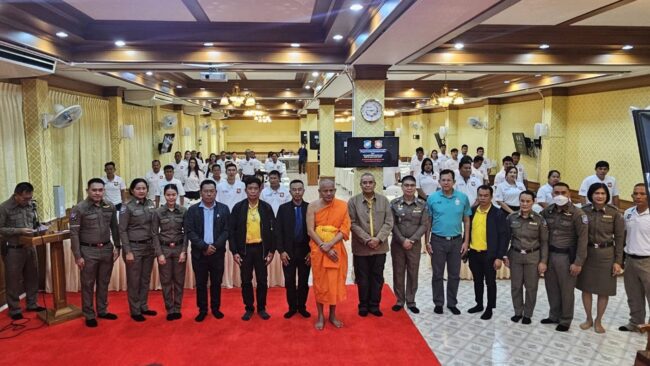 นครสวรรค์ : นายก อบจ. เป็นประธานเปิดโครงการ อบรมอาสาสมัครตำรวจท่องเที่ยว Tourist Police Volunteer