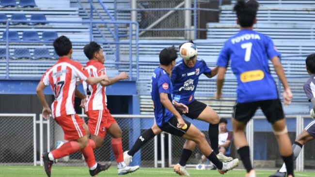 ทีมชาติไทย U17 อุ่นเครื่องทดสอบทีมกับ อัสสัมชัญ ศรีราชา U18