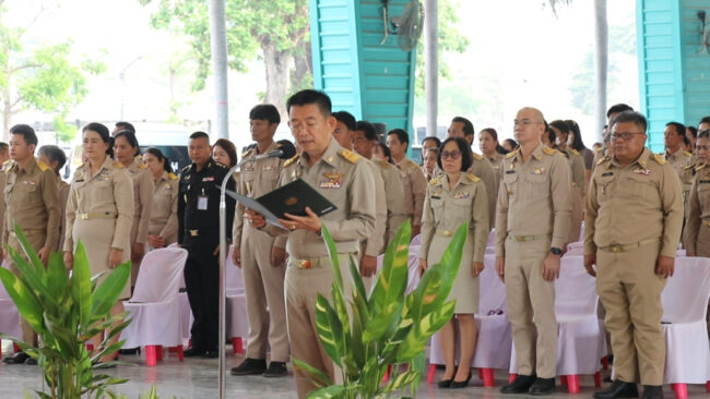 สิงห์บุรี : พิธีถวายราชสักการะพระบาทสมเด็จพระจุลจอมเกล้าเจ้าอยู่หัว เนื่องในวันท้องถิ่นไทย ปี 2568