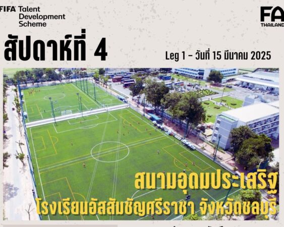 สมาคมฯ ร่วมกับฟีฟ่า เตรียมเฟ้นหาแข้งช้างเผือก Talent ID 2025