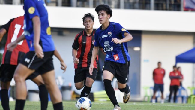 ทีมชาติไทย U17 อุ่นเครื่องทดสอบทีม เยาวชนเมืองทอง ยูไนเต็ด ส่งท้ายเก็บตัวที่ไทย