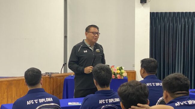 ประกาศ : รายชื่อ 24 ผู้ฝึกสอน อบรมโค้ช หลักสูตร ซี ไลเซนส์ ครั้งที่ 4/2568 ที่จังหวัดนครราชสีมา