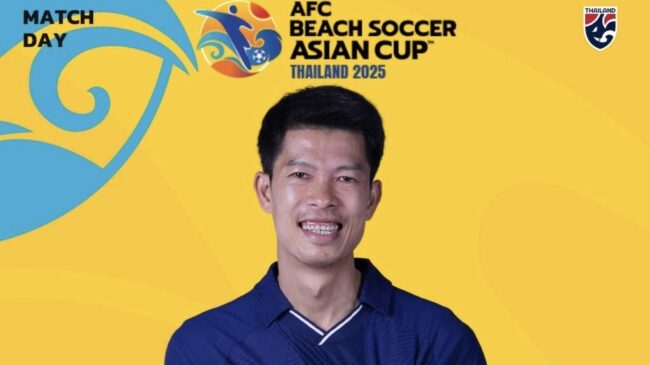 𝗠𝗔𝗧𝗖𝗛 𝗗𝗔𝗬 : 🎉 🇹🇭 ร่วมเชียร์ #ฟุตบอลชายหาดทีมชาติไทย