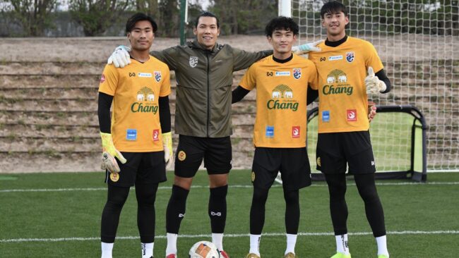 ทีมชาติไทย U23 ซ้อมต่อเนื่อง ก่อนดวล กาตาร์, “ศรวัสย์” ขอบคุณทุกคำชื่นชม ตั้งเป้าต่อยอดผลงาน