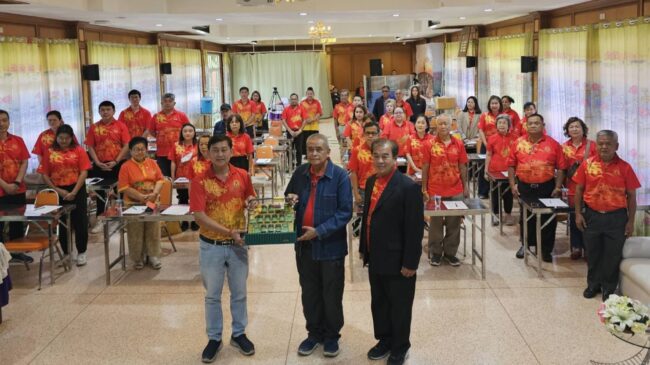 นครสวรรค์ : นายก อบจ. เป็นประธานเปิดสัมมนา กระชับความสัมพันธ์ เตรียมพร้อมงานประเพณีแห่เจ้าพ่อมังกรทอง ประจำปี 2568-2569