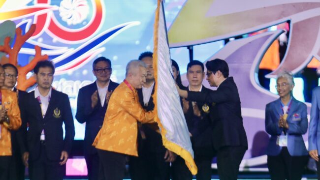 ฉลามเยาวชลเกมส์” ปิดฉากส่งไม้ต่อ “สุราษฎร์ธานีเกมส์” 7-17 พ.ค 69