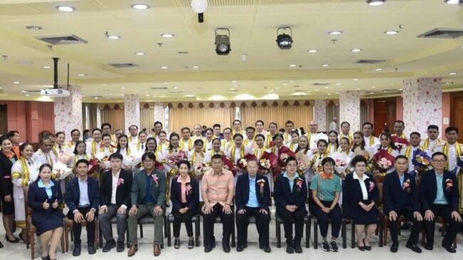 ชมรมบัณฑิต มสธ.นครราชสีมา ร่วมเสริมเครือข่ายปฏิบัติการ จัดงาน “รับน้อง ฉลองพี่ ครั้งที่3” พัฒนาเครือข่ายความสัมพันธ์