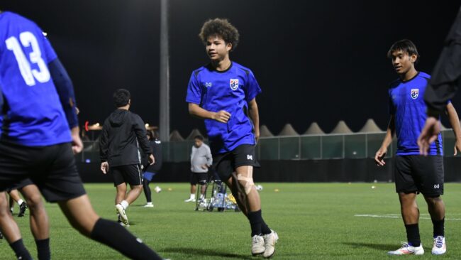 ทีมชาติไทย U17 ซ้อมก่อนเจอ ซาอุฯ, ปรเมศ เชื่อทีมพร้อมพิสูจน์ตัวเองอีกครั้งเพื่อชนะคำวิจารณ์
