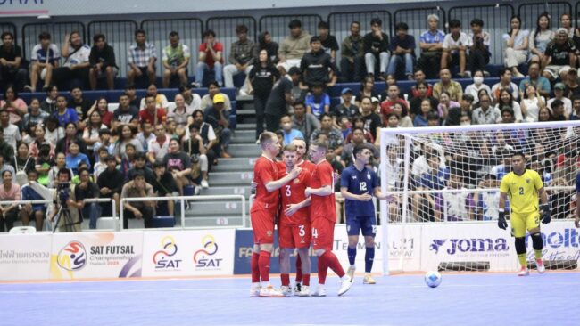 ทีมชาติรัสเซีย เร่งท้ายเกมเบียดแซง ทีมชาติไทย 3-2