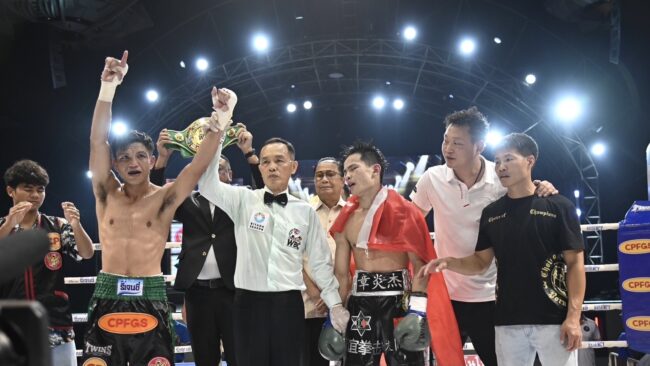 คว้าแชมป์ WBC ASIA แบทตั้มเวท