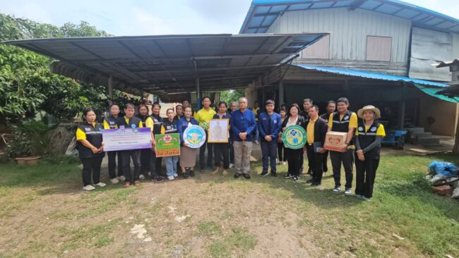 นครสวรรค์ : นายก อบจ.พร้อมคณะผู้บริหาร ส่งมอบบ้าน ห้องน้ำ พัฒนาคุณภาพชีวิต คนชรา ผู้ป่วย ผู้พิการ ผู้ที่มีภาวะพึ่งพิงพื้นที่ ต.ทับกฤช อ.ชุมแสง