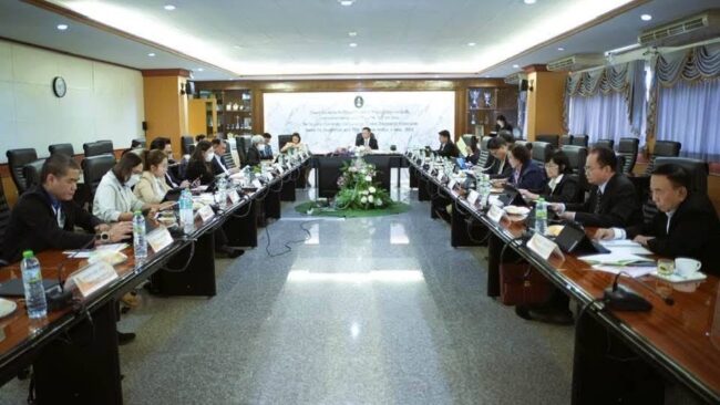 ราชบุรี : คณะกรรมการมหาวิทยาลัยราชภัฎประชุมแต่งตั้งสรรหาคณบดี