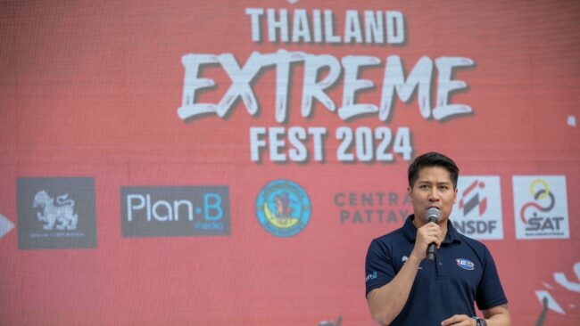 พร้อมดัน “ไทยแลนด์ เอ็กซ์ตรีม เฟส” ต้นแบบ สปอร์ต ซิตี้ พัทยา