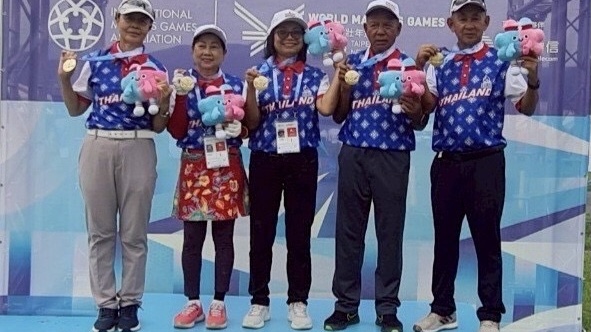 กรีฑากวาด 5 ทอง วู้ดบอลได้แชมป์ทีมผสมเวิลด์ มาสเตอร์ เกมส์ 2025