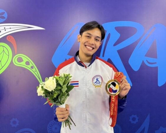 ศิวกร หมึกทอง” คว้าเหรียญทองประวัติศาสตร์ คาราเต้เอเชีย2025 “