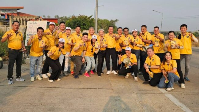 นครสวรรค์ : ทีมพัฒนาบ้านเมืองยืนยันหาเสียงสร้างสรรค์ ไม่โจมตีใคร มุ่งนำเสนอข้อมูลจริงเพื่อพัฒนา