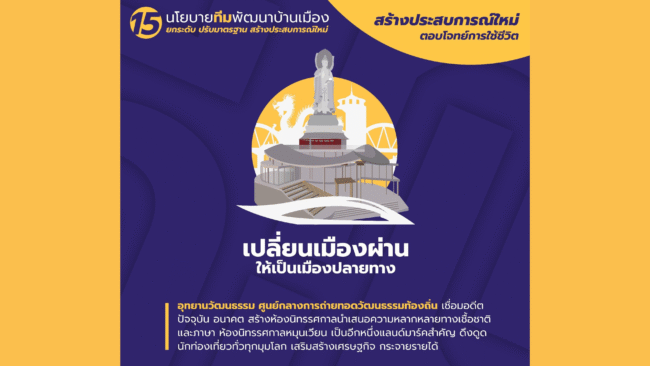 นครสวรรค์ :  ทีมพัฒนาบ้านเมืองชูแนวคิดอุทยานวัฒนธรรม เชื่อมชุมชน สร้างเศรษฐกิจ สู่สายตาโลก