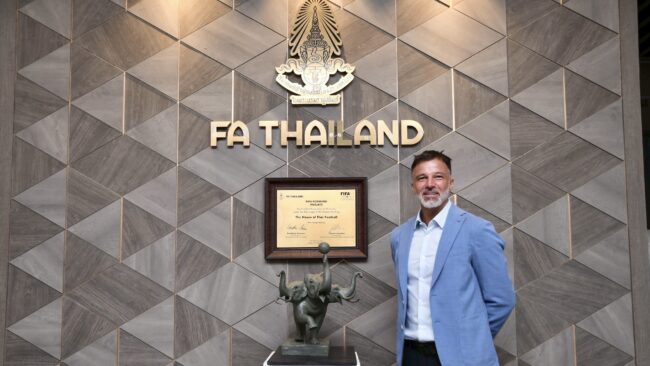 สมาคมฯ ประกาศแต่งตั้ง “แอนโธนี ฮัดสัน” เป็นผู้อำนวยการเทคนิค