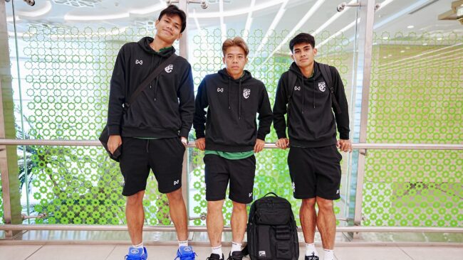 ฟุตบอลชายทีมชาติไทย เดินทางถึงประเทศเติร์กเมนิสถาน เป็นที่เรียบร้อยแล้ว