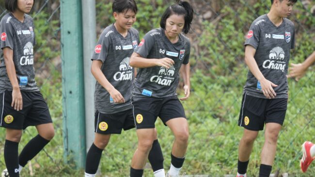 ฟุตบอลหญิงไทย ซ้อมต่อเนื่อง ที่อัลไพน์ฯ, “พิชญธิดา” เผยสิ่งที่อิเคดะ กำชับช่วงเบรคก่อนมารับใช้ชาติ