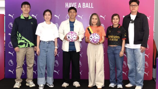 กระหึ่มแน่ พูม่า จัดแข่งบอลยู18 พร้อมเปิดตัวลูกบอลที่ใช้เตะในศึกพรีเมียร์ลีก