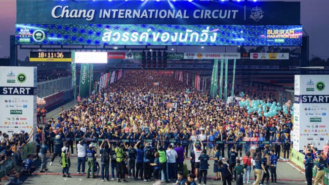 ลุงเนวิน” จัดใหญ่! ฉลอง “10 ปี บุรีรัมย์ มาราธอน” รางวัลกว่า 10 ล้าน