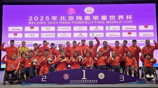 จอมพลังยกน้ำหนักพาราไทยคว้า 8 ทอง ศึกเวิลด์คัพที่จีน