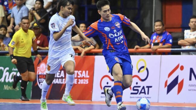 การท่าเรือ ASM ถล่ม เกษมบัณฑิต 6-2 แต้มเท่าจ่าฝูง-บลูเวฟ คืนฟอร์มยิงเด็ก 6-3