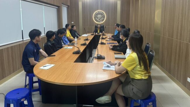 มอบนโยบายกองช่าง