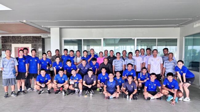 ฝ่ายพัฒนาผู้ตัดสิน จัดกิจกรรมทบทวนการทำหน้าที่ผู้ตัดสินฟุตซอล เพื่อยกระดับ