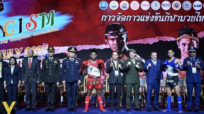 คนไทยเฮลั่น มวยไทยได้รับการบรรจุแข่งขันกีฬาทหารโลก 2027 ที่สหรัฐ
