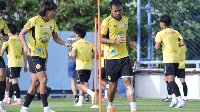 ทีมชาติไทย U23 ซ้อมต่อเนื่องเช้าเย็น, พันธมิตร-ธีรภัทร รับทีมต้องเร่งปรับตัวเข้าหากัน