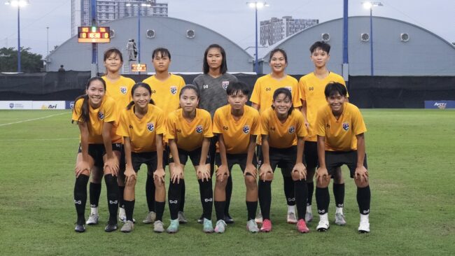 ชบาแก้ว U20 ลับแข้งชนะ ฮ่องกง U20 4-0
